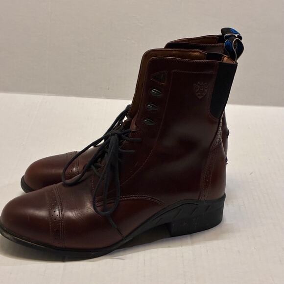 Ariat Cobalt Performer Pro Cordovan Leather Paddock Boots- Size Men\'s 12d main image 2